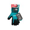 Makita FitKnit Gloves Cut Level 1 Nitrile Coated Dipped, small image number 2