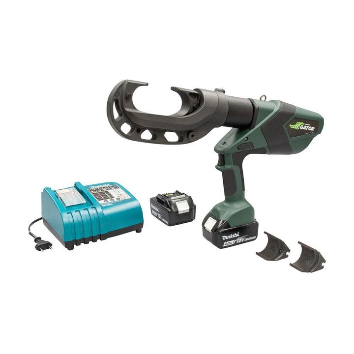 Greenlee 15 Ton Die Style Crimper with 230V Charger & 4Ah Li-Ion Battery