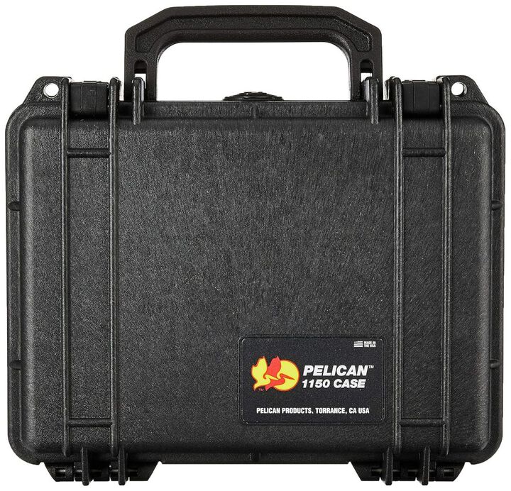 Pelican 1150 Polypropylene 0.01 Cu-Ft. Protector Case with Foam, Black, large image number 5