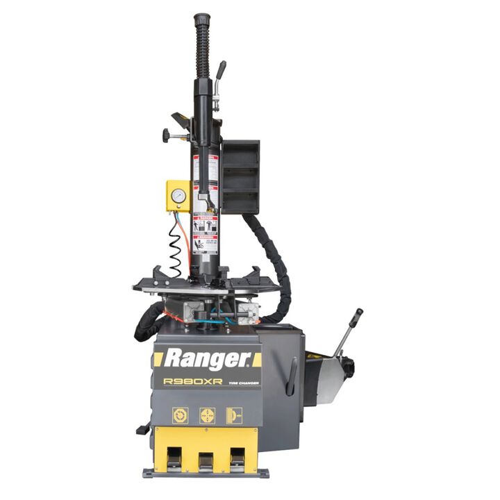 Ranger R980XR-L GR-YEL 110V 1-Ph Swing-Arm Tire Changer