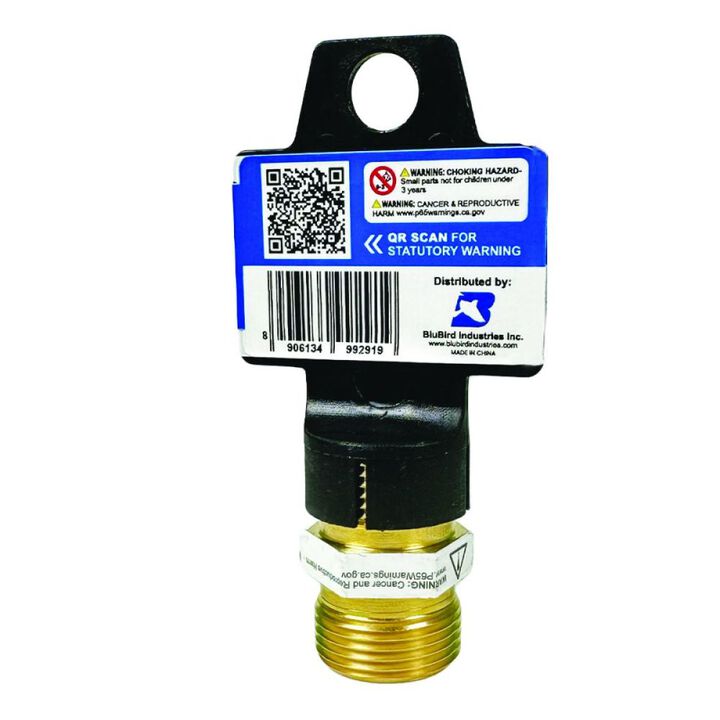 BluBird BluShield Brass Male Metric Pressure Washer Adapter, large image number 7