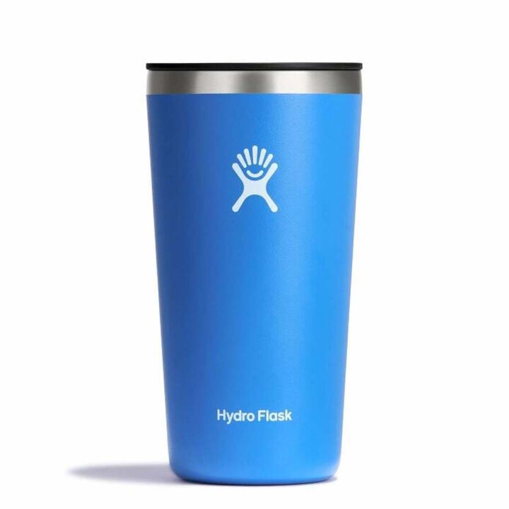 Hydroflask All Around 20 Oz White Stainless Steel Insulated Tumbler with Lid
