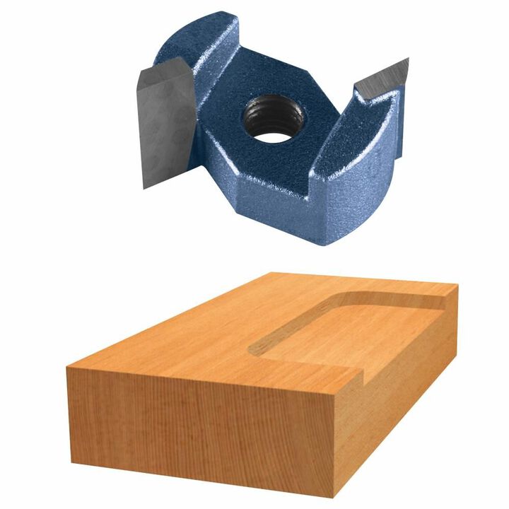 Bosch 3/4in x 1/2in Carbide Tipped Lock Mortising Router Bit