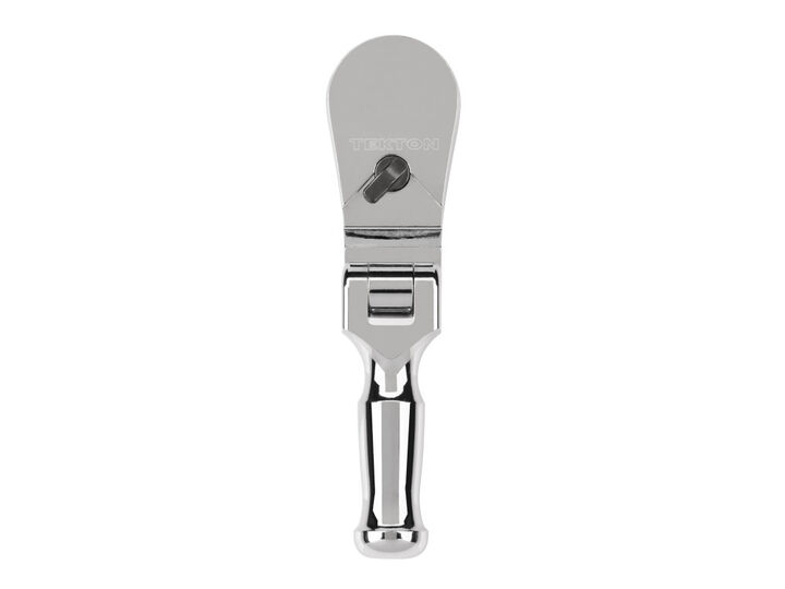 Tekton 3/8 Inch Drive Folding Non Quick Release Stubby Ratchet