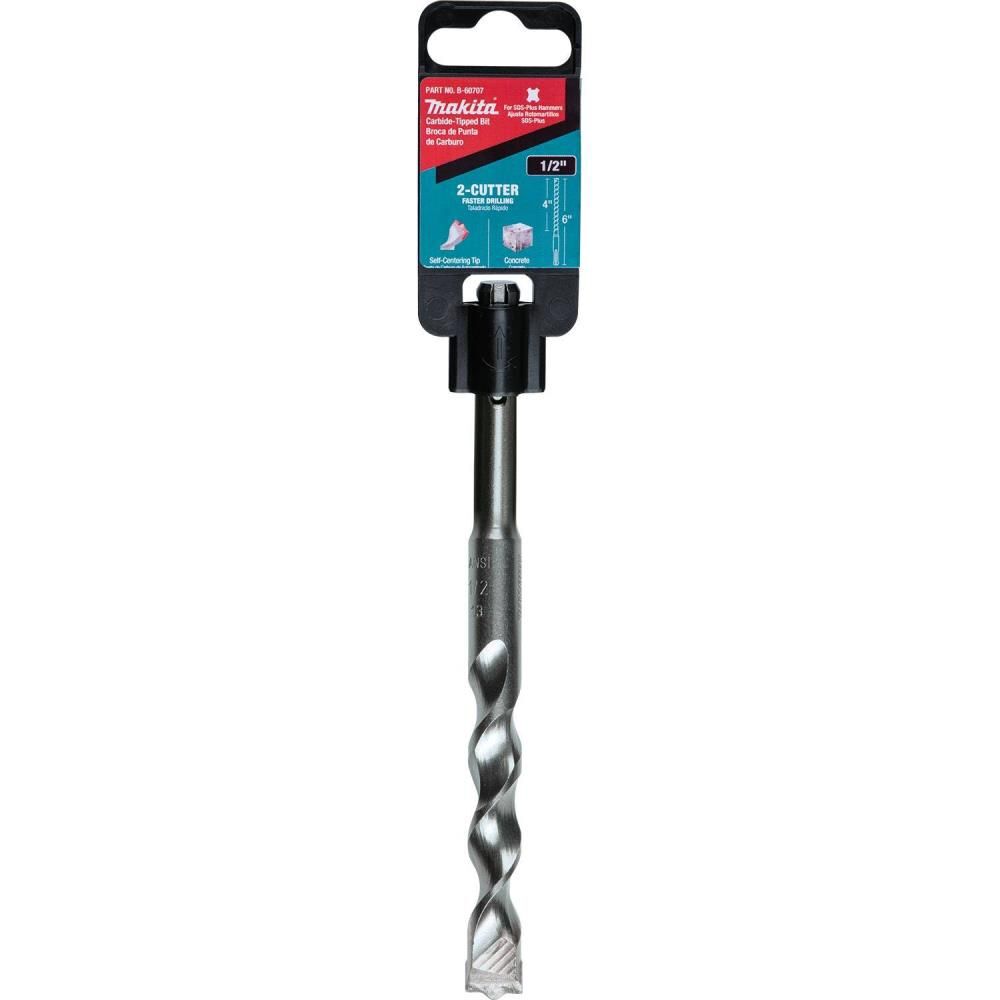 Makita 1/2in x 6in SDS-Plus Bit, 2-Cutter, large image number 12