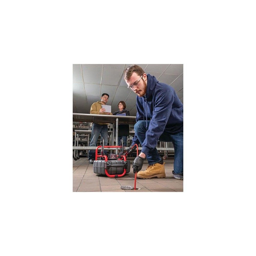 Ridgid CSx Via Kit with 2 Batteries & Charger For SeeSnake Camera Reels, large image number 7