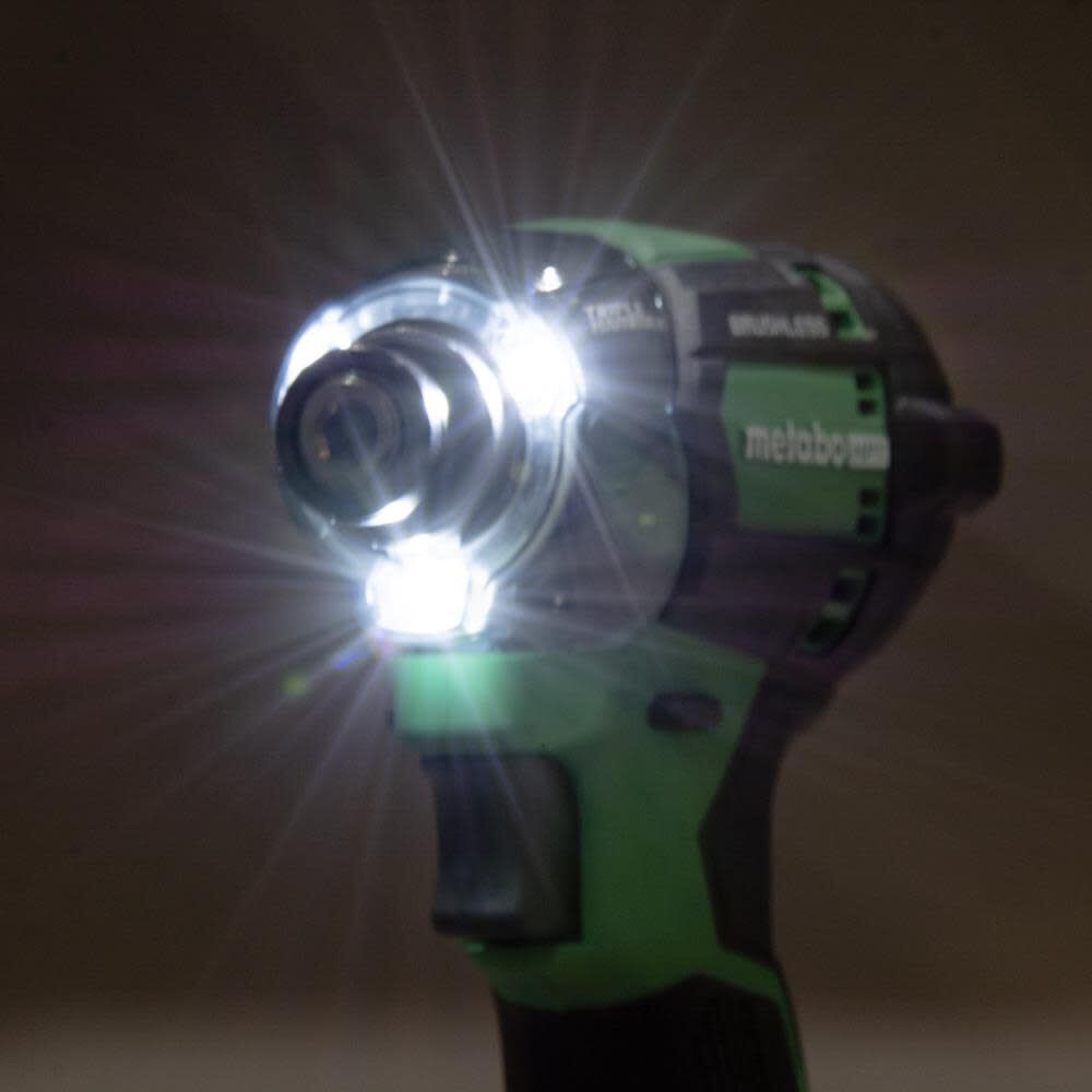 Metabo HPT 18V Cordless Triple Hammer Impact Driver 2Ah Batteries Kit, large image number 14