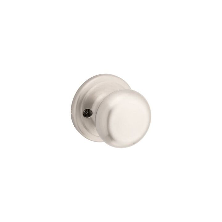 Kwikset Satin Nickel Hall/Closet Juno Door Knob, large image number 1