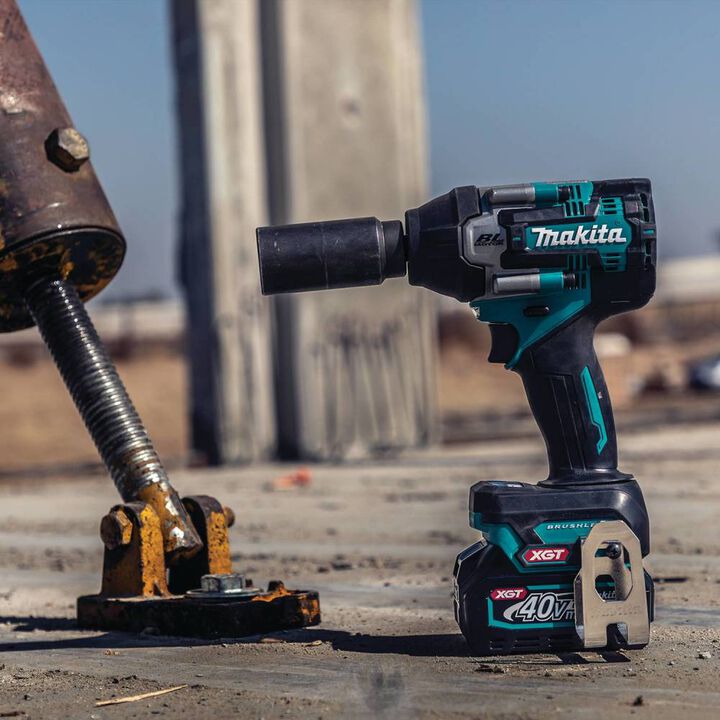 Makita 40V max XGT 1/2in Square Impact Wrench Kit, large image number 7