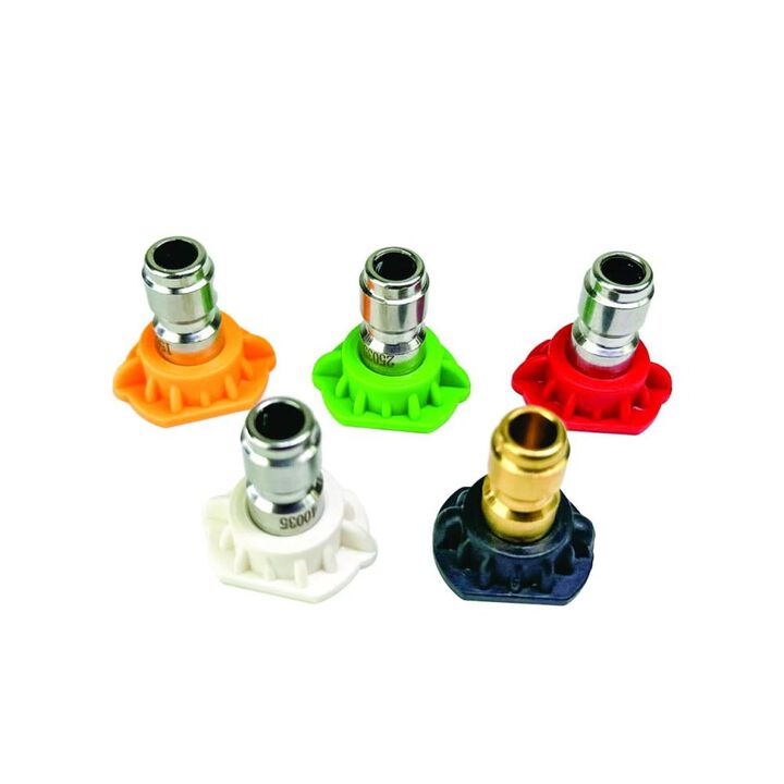 BluBird BluShield Brass 4000 PSI Quick Connect Spray Tip Kit