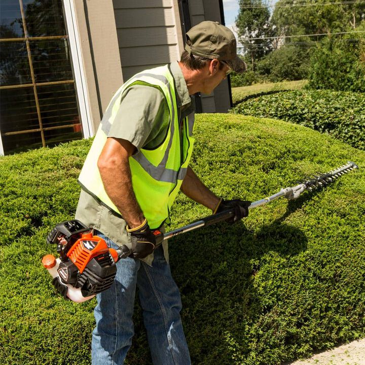 Echo Hedge Trimmer 21in 25.4cc 2 Stroke Gas Double Sided Blade, large image number 2