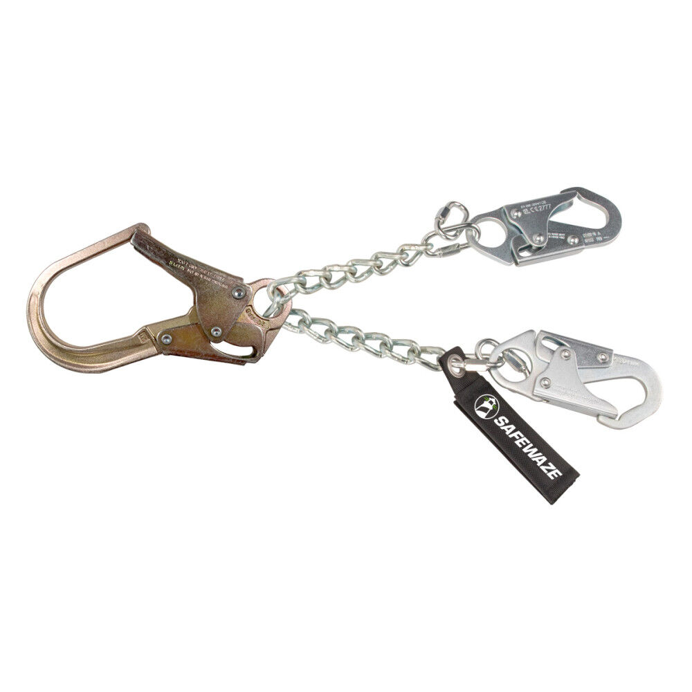 Safewaze 26in Adjustable Chain Assembly with Steel Rebar Hook, large image number 2