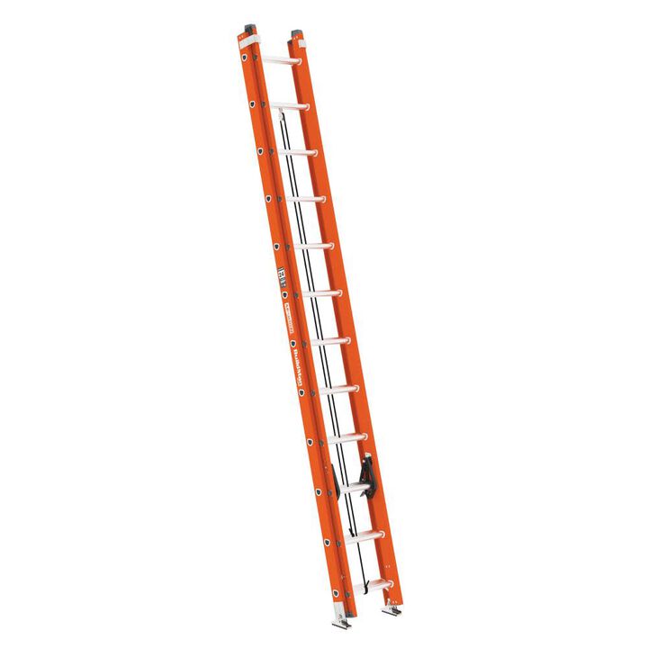 Metaltech 24 Foot Fiberglass Extension Ladder