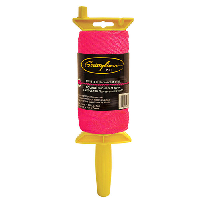 Stringliner Pro Twisted Fluorescent Pink 1080 ft
