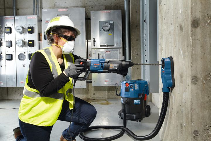 Bosch SDS-plus Bulldog Xtreme Max 1-1/8 Inch Rotary Hammer, large image number 6