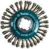 Makita X-LOCK 4-1/2in Stainless Steel Stringer Bead Twist Wire Wheel, small image number 1