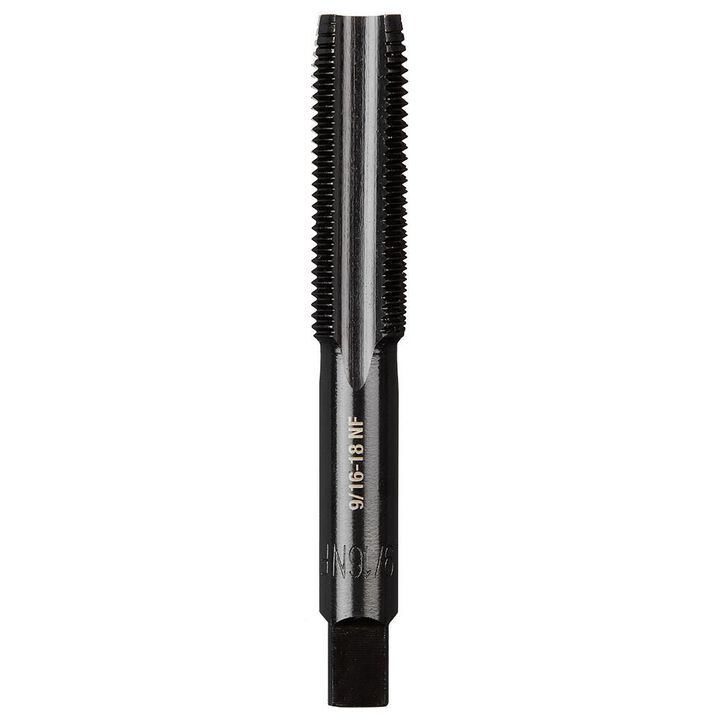 Milwaukee 9/16 in -18 NF Straight Flute Plug Tap