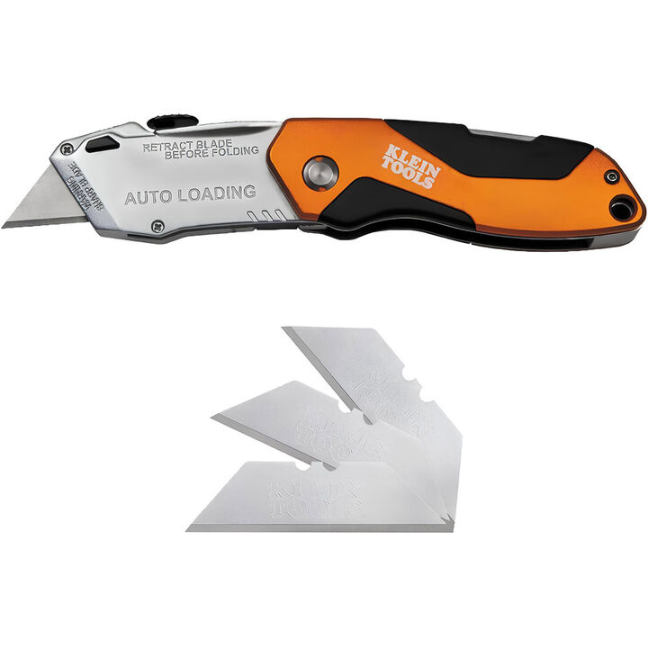 Klein Tools Auto-Loading Folding Utility Knife