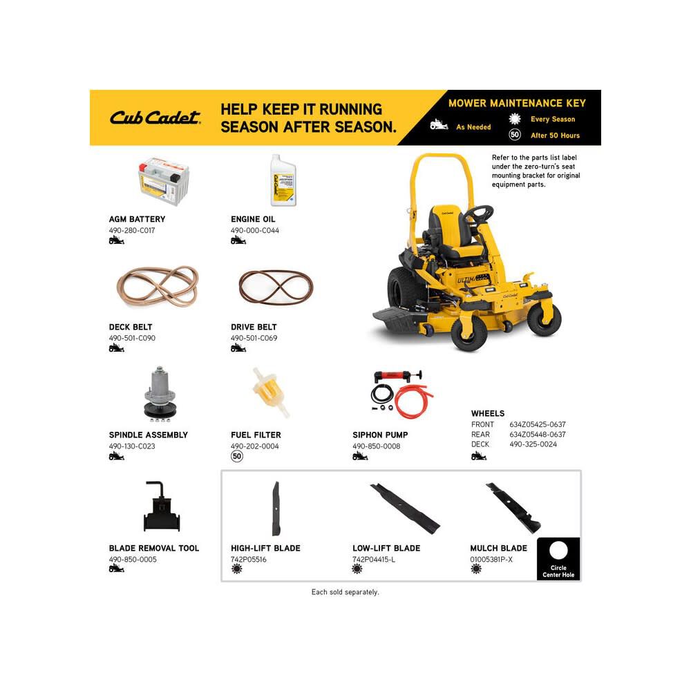 Cub Cadet ZTS6 Ultima Series 60 Inch 25.5HP Kawasaki Engine Zero-Turn Mower+J17, large image number 18
