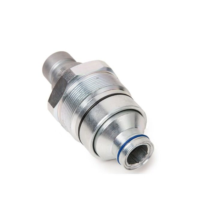 Kubota Parts 1/2 Inch Male ISO Auxiliary Hydraulic Flat-Face Coupler for SSV