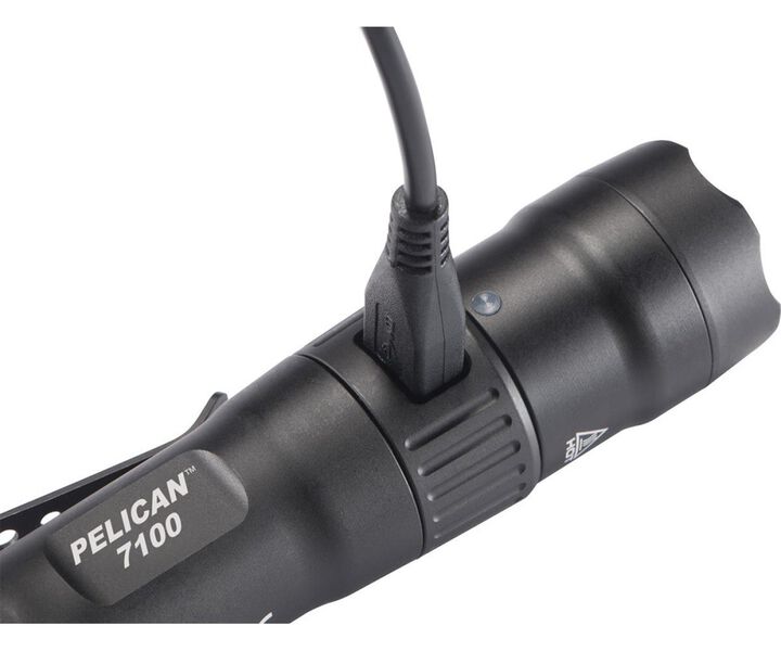 Pelican 7100 Black 695 Lumens Battery Powered LED Flashlight, large image number 3