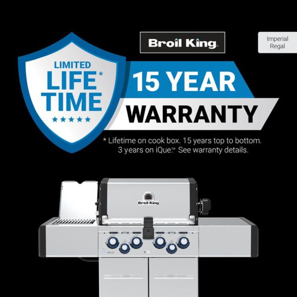 Broil King Regal S490 Pro IR 4-Burner Natural Gas Grill, large image number 5