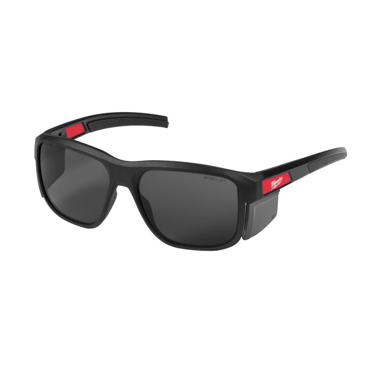 Milwaukee Full Frame Safety Glasses with Removable Side Shields Tinted Anti-Scratch Lenses, large image number 0