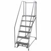 Cotterman Series 1000 6 Step X 26in W A6 Tread Step Ladder w/handrails, small image number 2