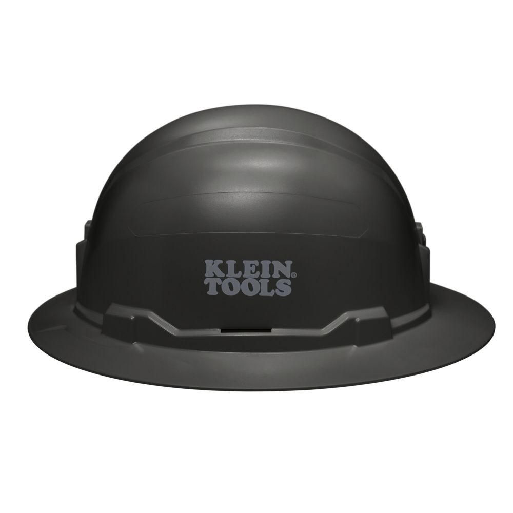 Klein Tools Full Brim Style Non-Vented Hard Hat Black, large image number 8