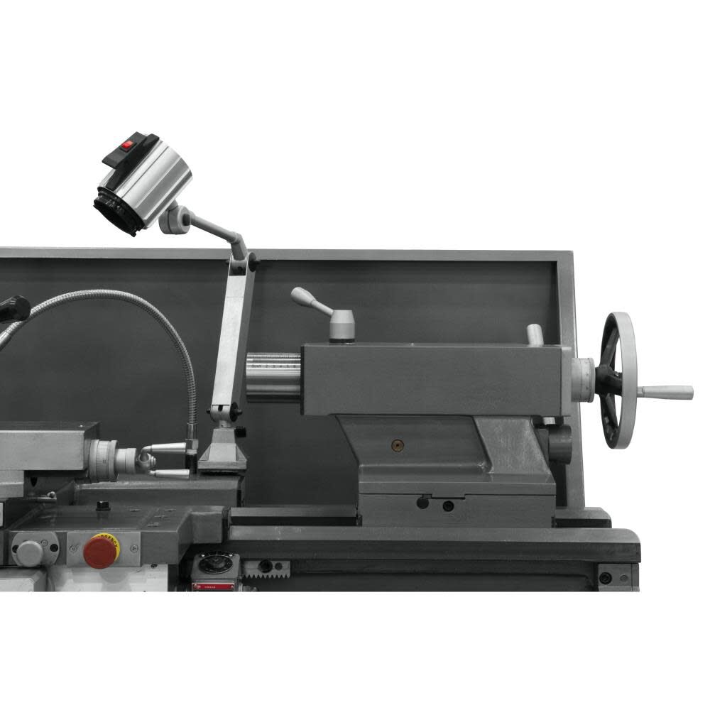 JET Gear Head 16 x 60 ZX Lathe with 2-Axis ACU-RITE 203 & Taper Attachment Installed, large image number 3