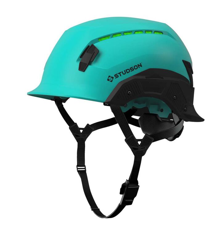 Studson Standard Brim Vented Safety Helmet Type 2 Class C Teal Large/XL