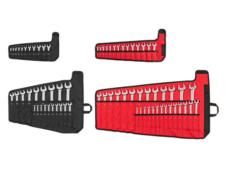 Tekton Stubby/Standard Combination Wrench Set (1/41-1/4 Inch, 6-32 mm)