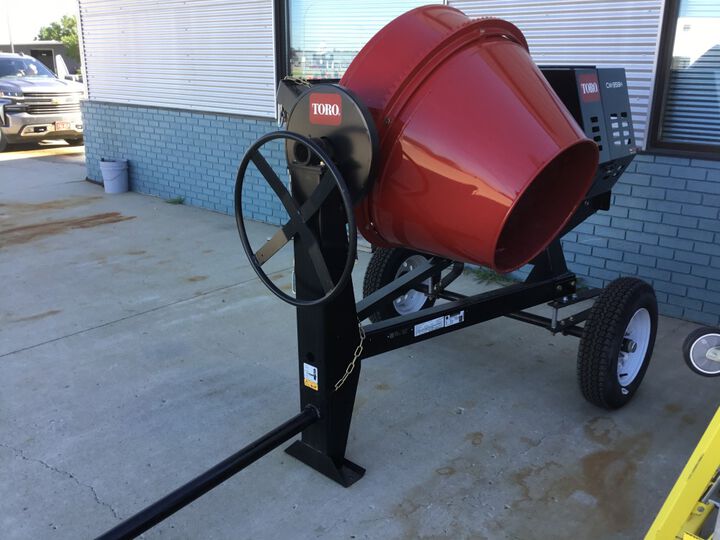Toro CM-958H-P 9 Cu Ft Towable Concrete Mixer Used 2022, large image number 5