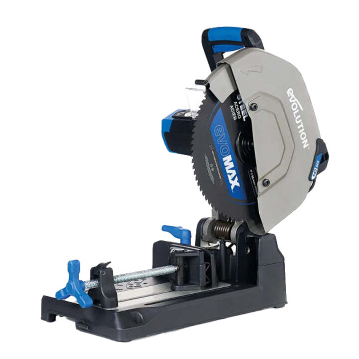 Evolution Power Tools EVOMAX 15 Inch 110V Metal Cutting Chop Saw with Mild Steel Blade