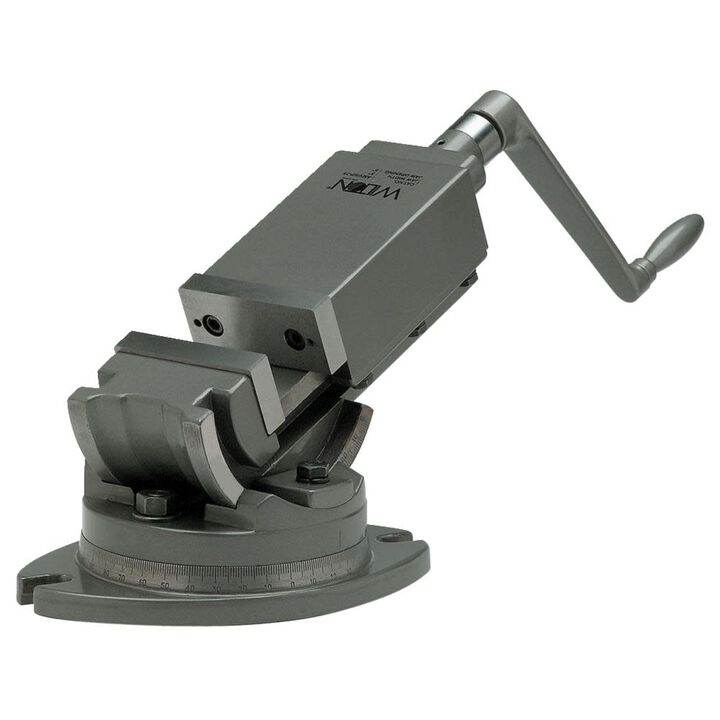 Wilton 2-Axis Precision Angular Vise 4in Jaw Width 1-1/2 Jaw Depth