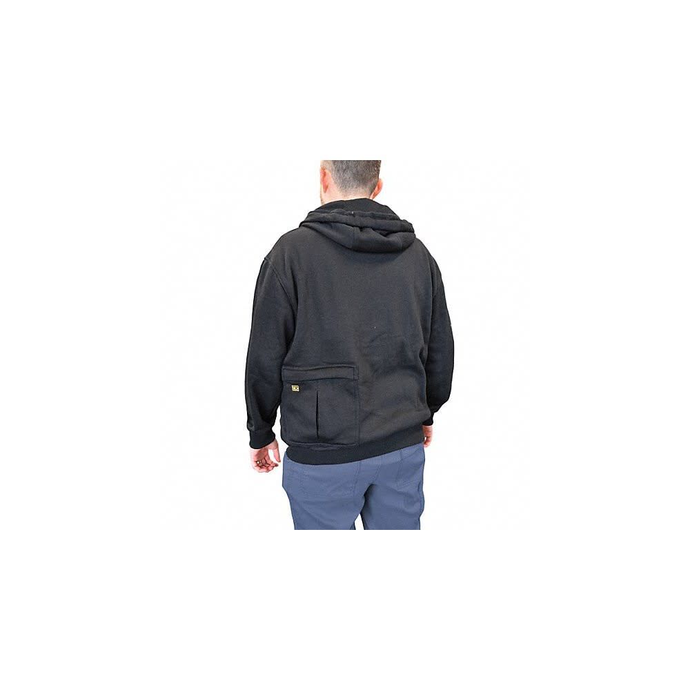 DEWALT 20V Max Mens Heated (Bare Tool) Hoodie Medium Black, large image number 10