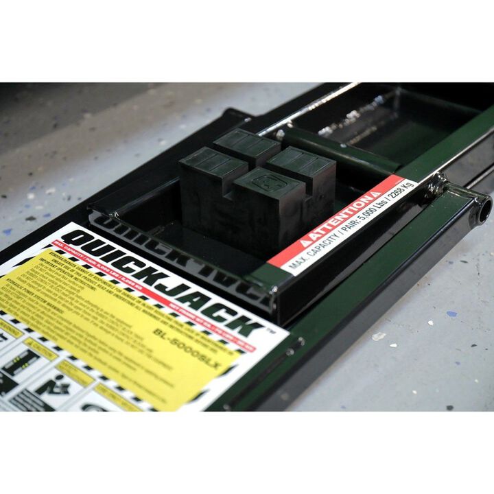 QuickJack 4 Inch x 3 Inch x 3 Inch Urethane Rubber Pinch-Weld Block - 4 Pack, large image number 4