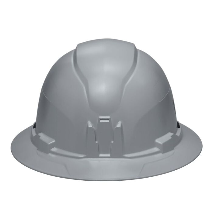 Klein Tools Full Brim Style Non-Vented Hard Hat Gray, large image number 6