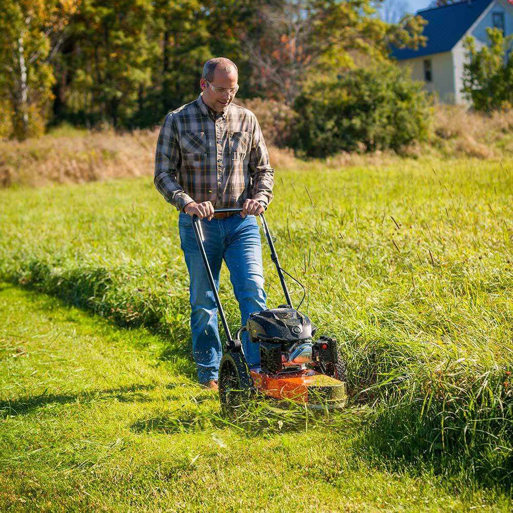 DR Power Equipment DR Pilot 22 Inch Walk Behind Wheeled Trimmer Mower, large image number 4