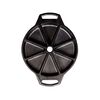 Lodge Cast Iron 8 Slot Black Seasoned Cast Iron Wedge Pan, small image number 2