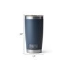 YETI Rambler 20 Oz Tumbler with Magslider Lid, Moon Dust, small image number 5