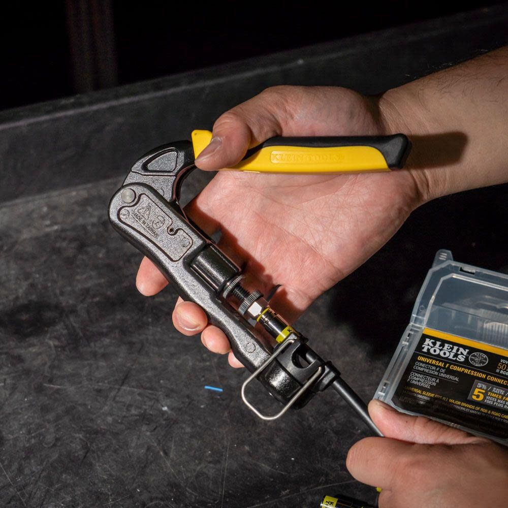 Klein Tools Compression Crimper Lateral, large image number 5