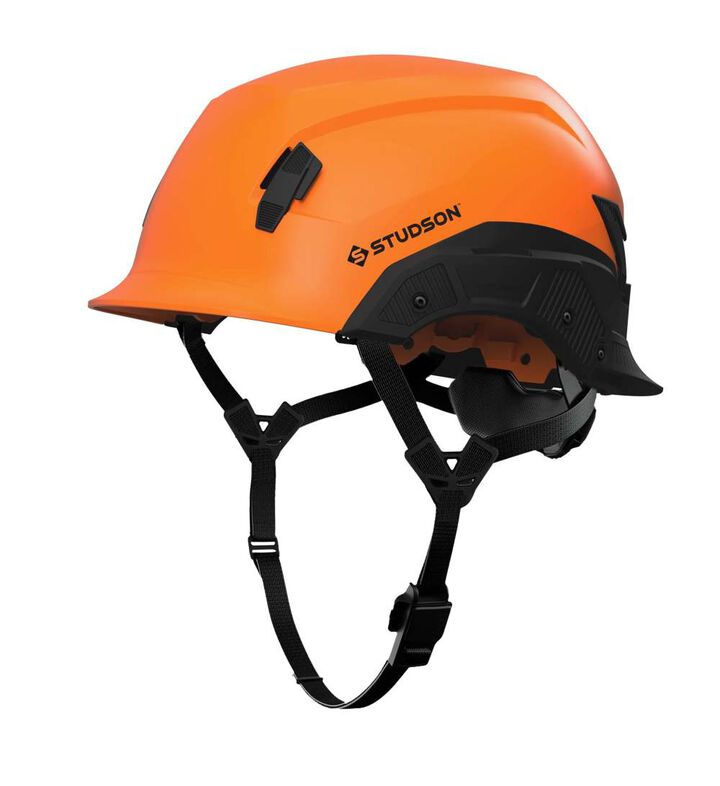 Studson Standard Brim Non-Vented Safety Helmet Type 2 Class E Orange Large/XL
