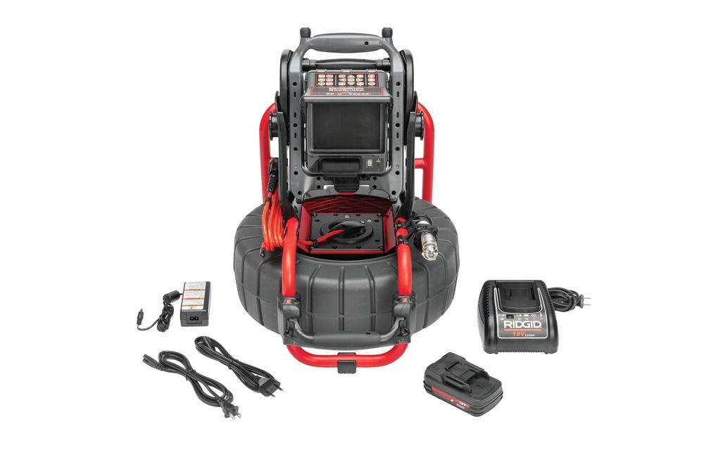 Ridgid SeeSnake Compact M40 Camera System with Monitor Battery & Charger, large image number 1