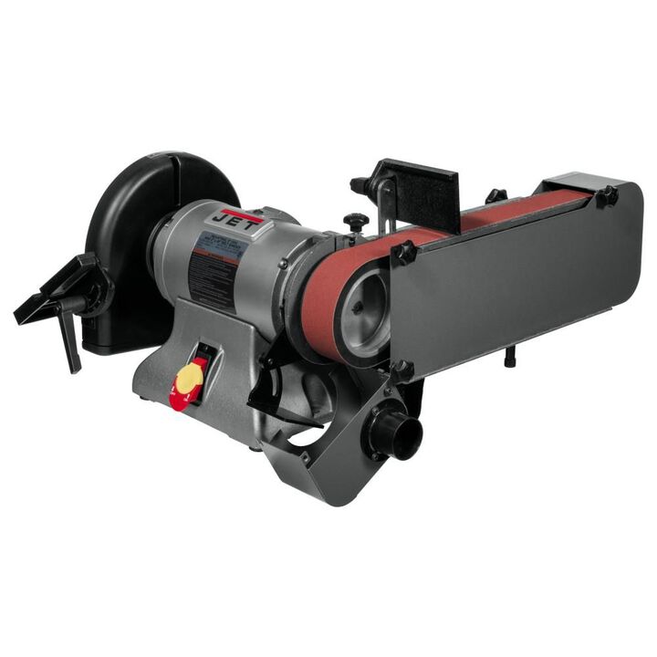 JET Combination Industrial 2 Inch x 48 Inch and 9 Inch Disc Grinder, large image number 5