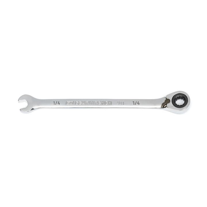 GEARWRENCH 1/4 Inch 90-Tooth 12 Point Reversible Ratcheting Wrench