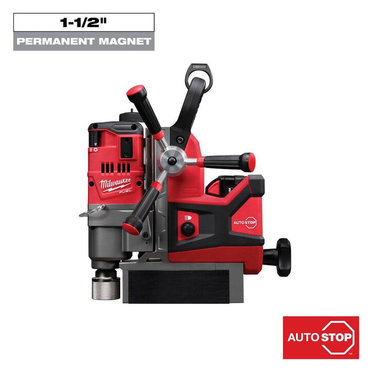 Milwaukee M18 FUEL 1-1/2inch Lineman Magnetic Drill Kit, large image number 13