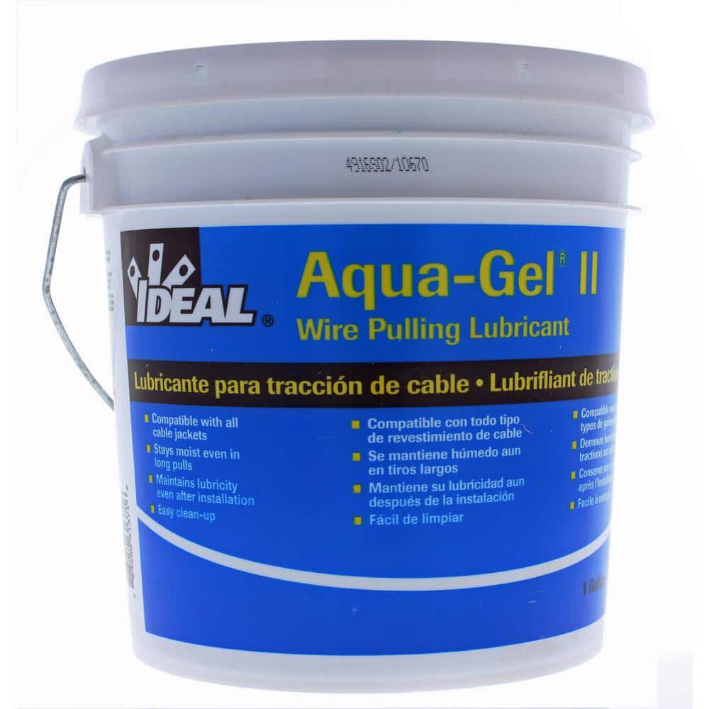 Ideal Industries 1 Gallon Bucket Aqua-Gel II Wire Cable Pulling Lubricant, large image number 1