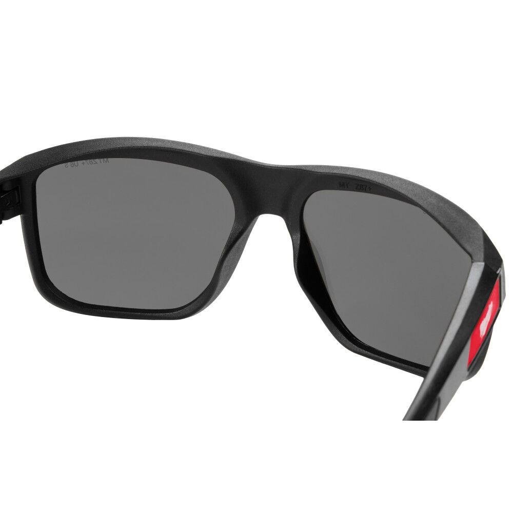 Milwaukee Full Frame Safety Glasses with Removable Side Shields Silver Mirrored Anti-Scratch Lenses, large image number 6