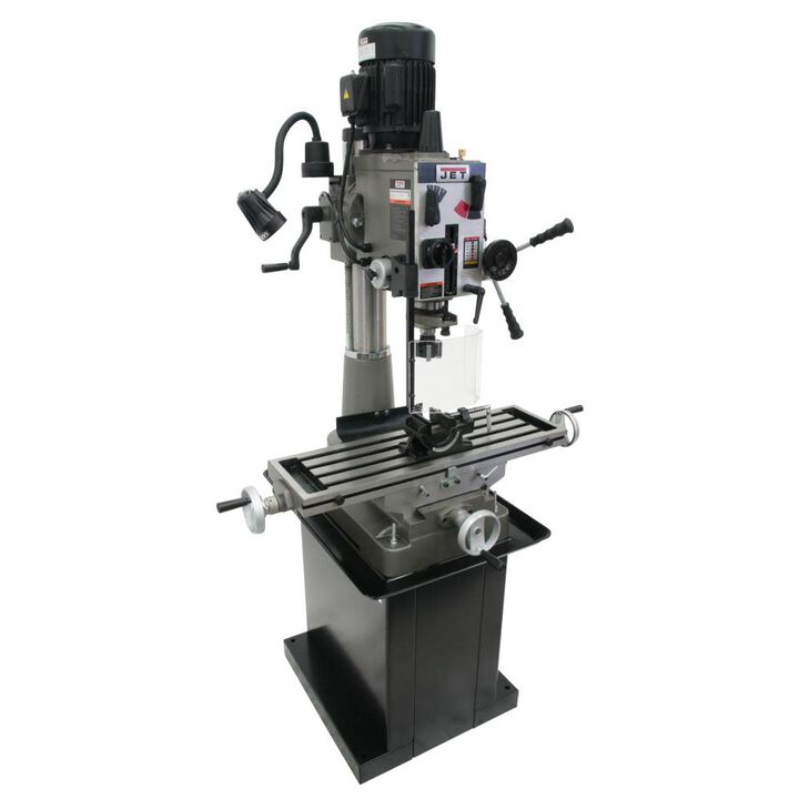 JET JMD-40GH Geared Head Mill/Drill with Newall DP700 DRO